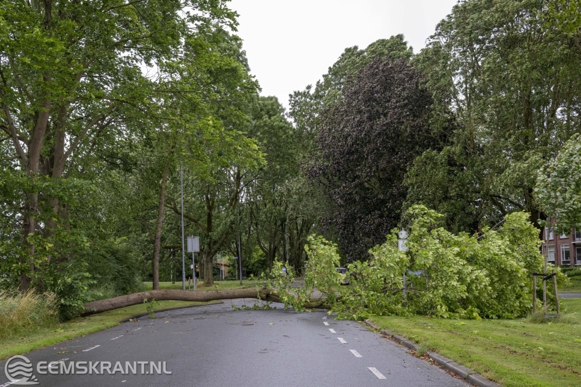 Zomerstorm Poly Veroorzaakt Schade En Overlast In Groningen; Ruim 120 ...